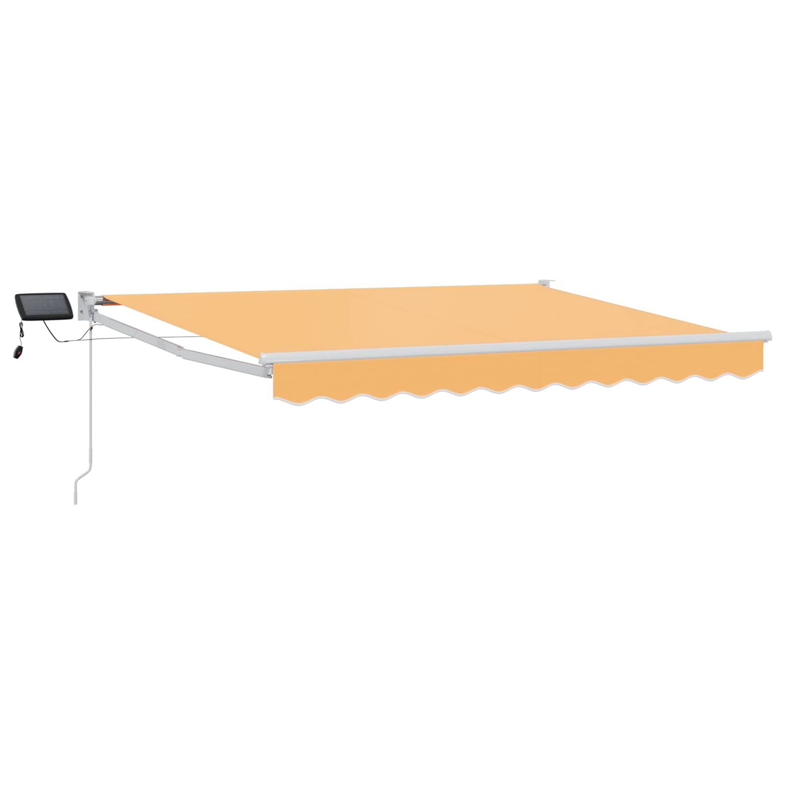 Tenda retrattile manuale con LED Sabbia | homemem39
