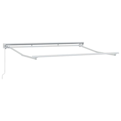 Tenda retrattile Tortora 4 x 2 m Poliestere e Alluminio