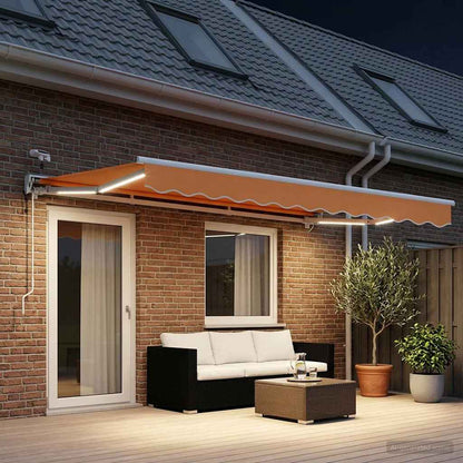 Tettuccio Elettrico Retrattile Sabbia 5 × 3,5 m | homemem39