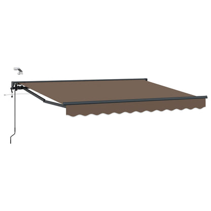Tettuccio Elettrico Retrattile Tortora 4 x 2 m | homemem39
