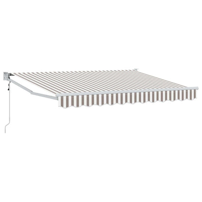 Tenda retrattile Grigio chiaro e bianco 3 x 2,5 m | homemem39