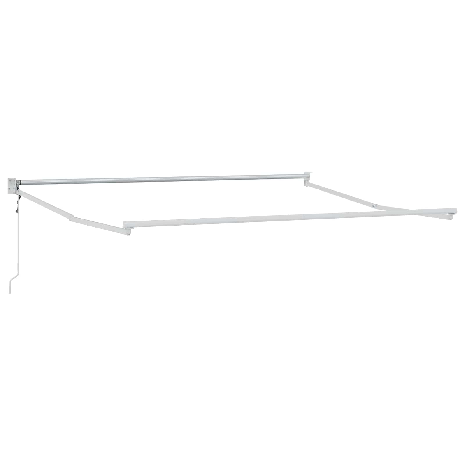 Tenda retrattile Grigio chiaro e bianco 3 x 2,5 m | homemem39