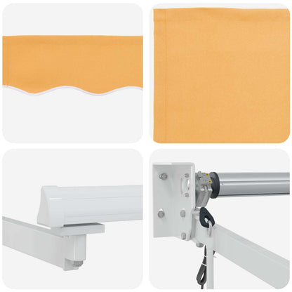 Tenda retrattile Sabbia 3 x 2,5 m Poliestere e Metallo | homemem39