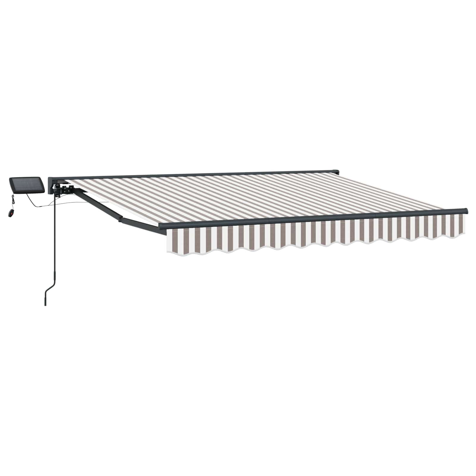 Cornice per Tenda Manuale con LED 3 x 2,5 m | homemem39