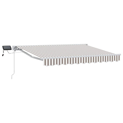 Cornice per Tenda Manuale con LED 3,5 x 2,5 m | homemem39