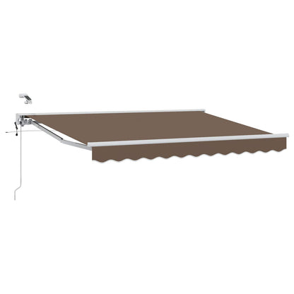 Tettuccio Elettrico Retrattile Tortora 3,5 x 2,5 m | homemem39