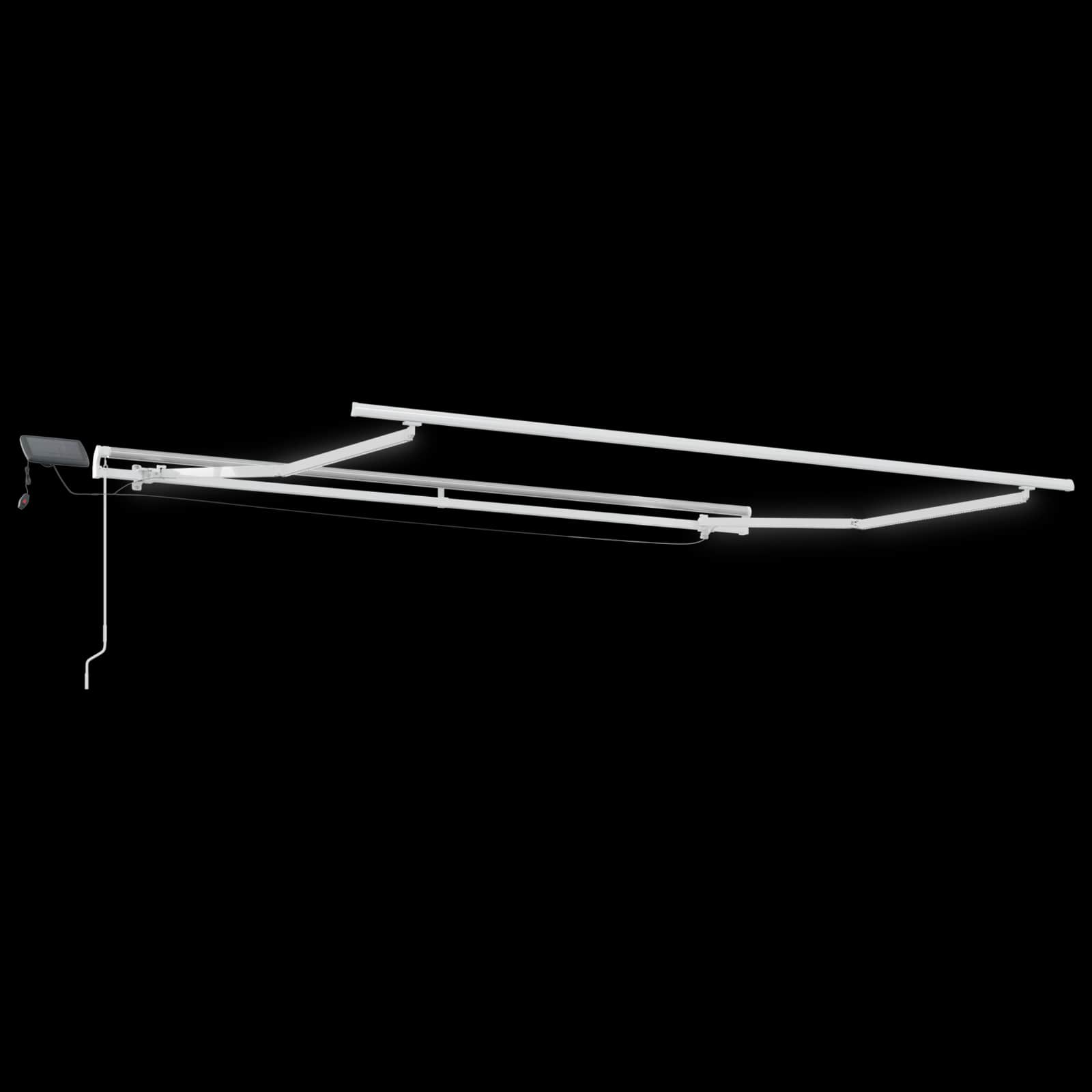 Tenda retrattile Sabbia 400 × 300 cm Tessuto e Alluminio | homemem39