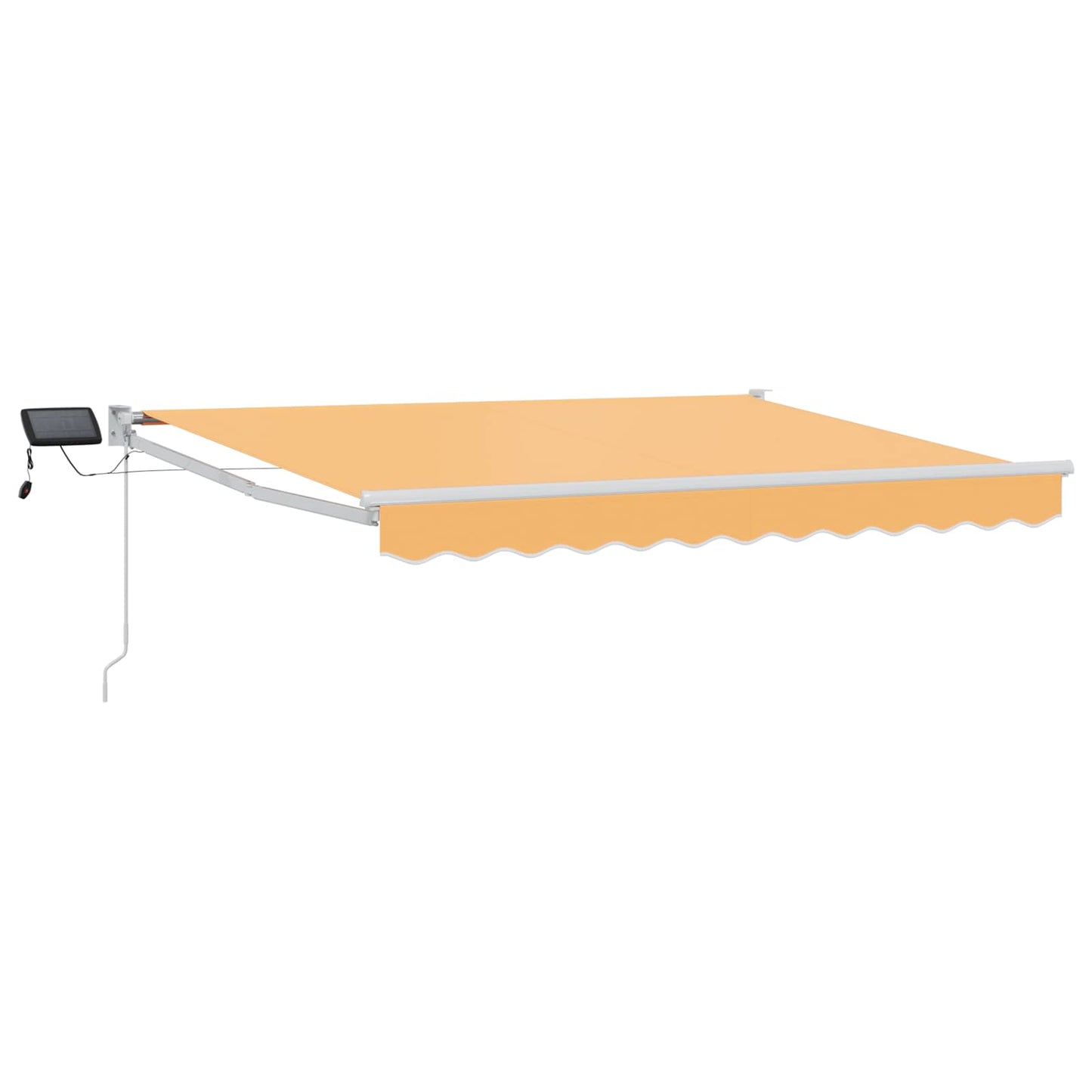 Tenda retrattile manuale con LED Sabbia | homemem39