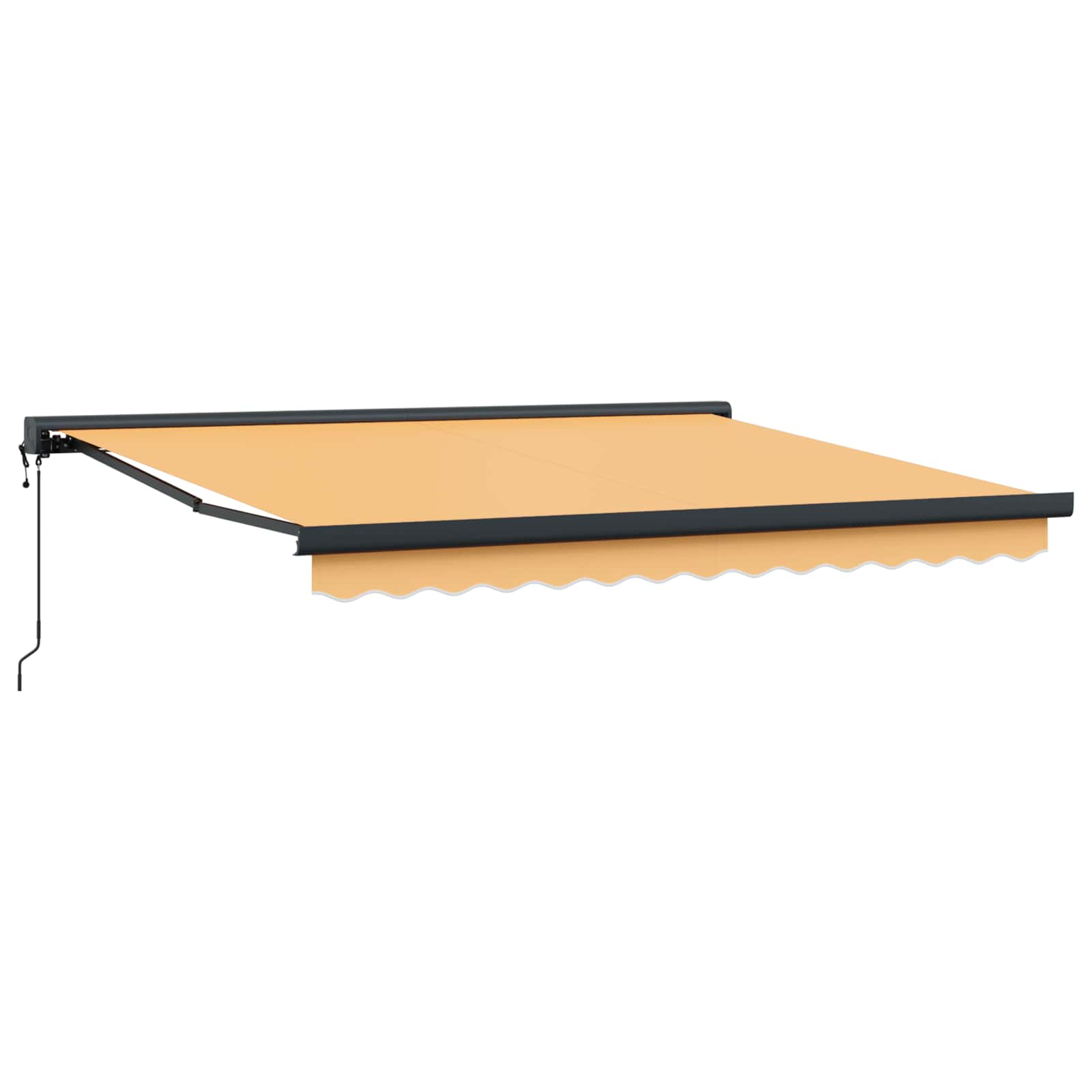 Tenda retrattile Sabbia 400 × 300 cm Tessuto e Metallo | homemem39