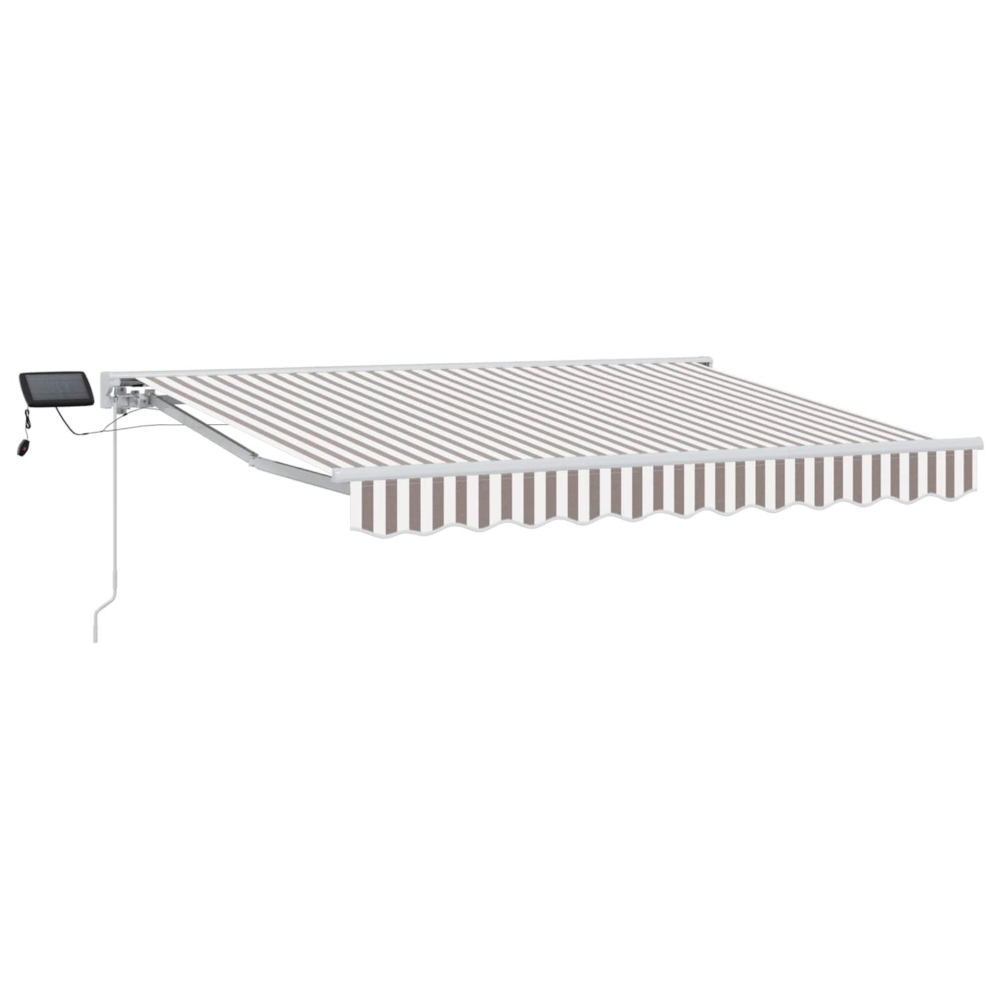 Cornice per Tenda Manuale con LED 4 × 3 m | homemem39