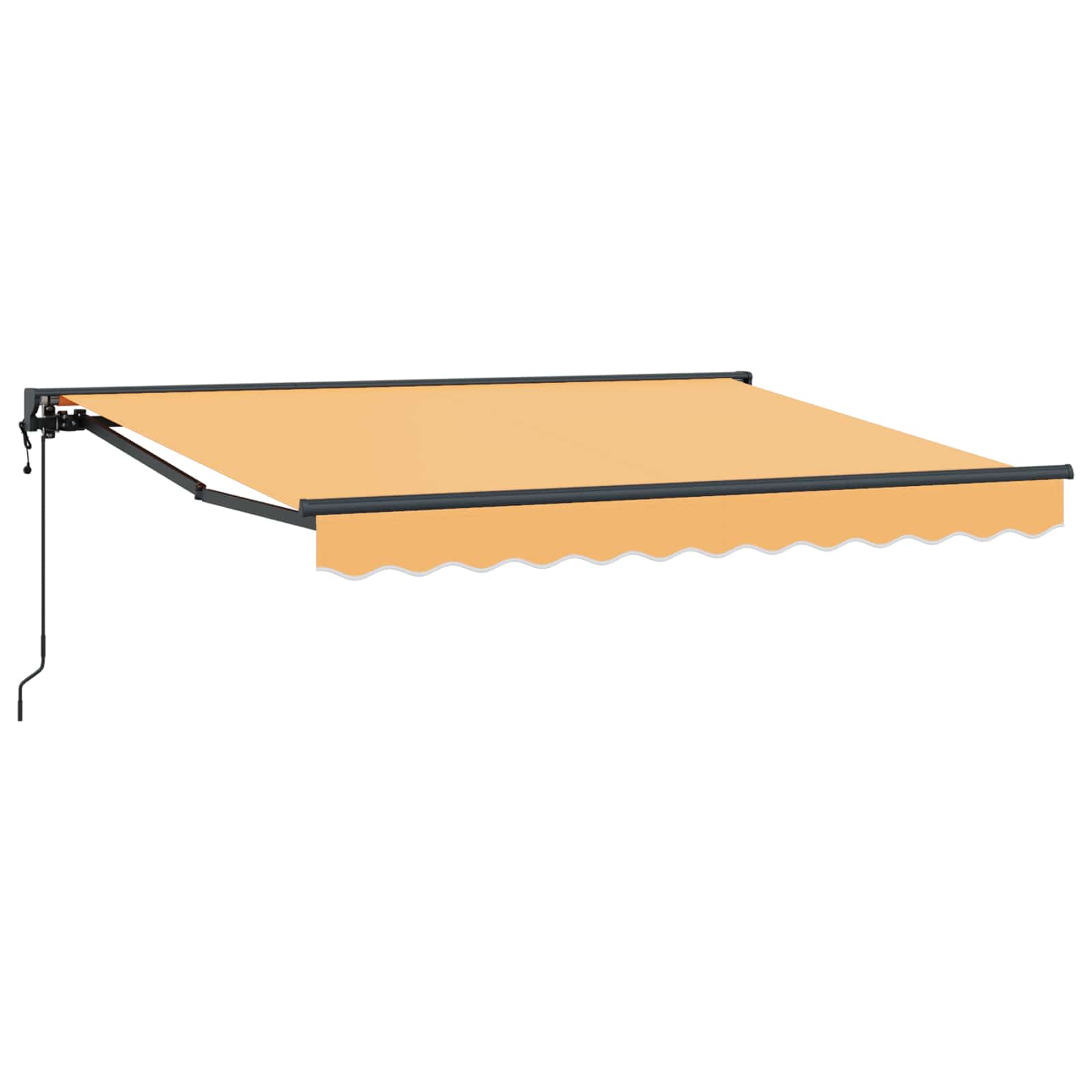 Tenda retrattile Sabbia 4 × 3 m Poliestere e Alluminio | homemem39
