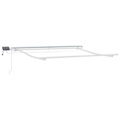 Tenda retrattile Grigio chiaro e bianco 450 × 300 cm | homemem39
