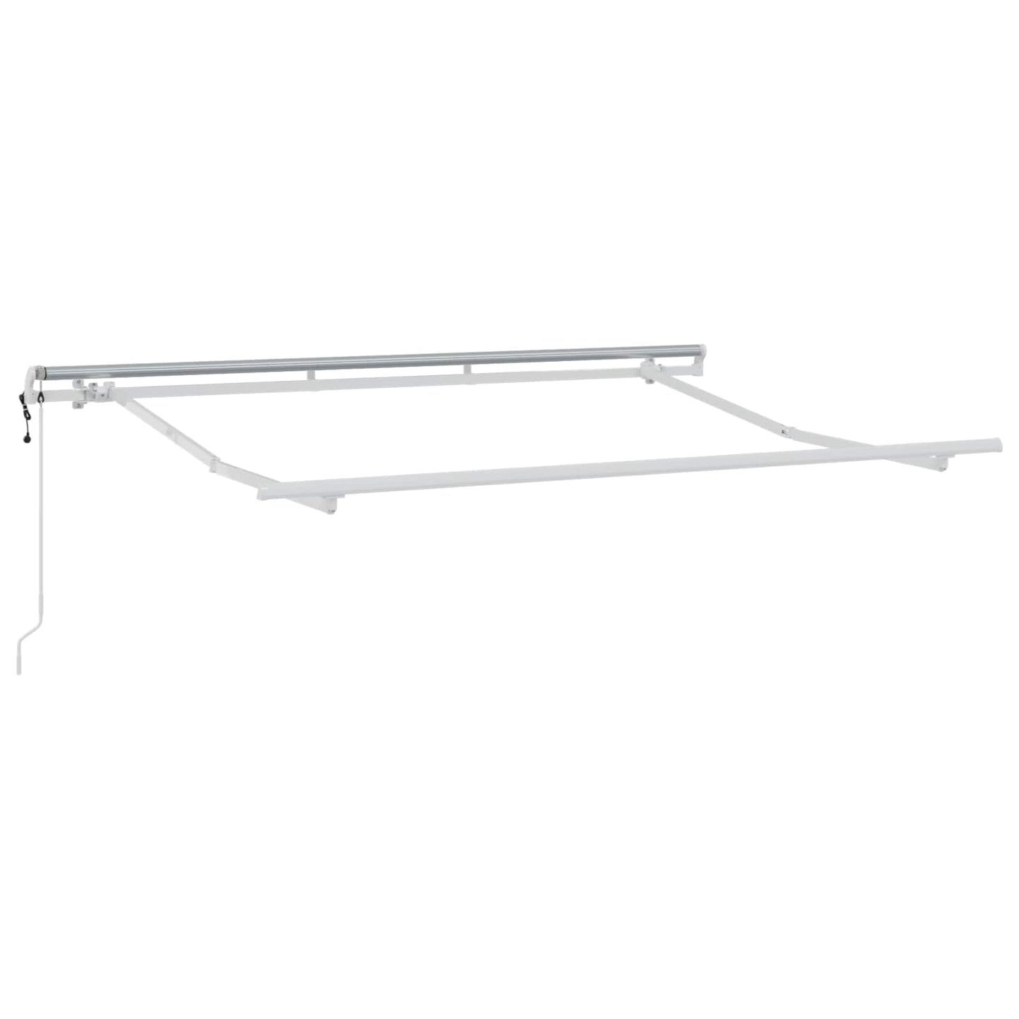 Tenda retrattile Sabbia 450 × 350 cm Tessuto e Alluminio