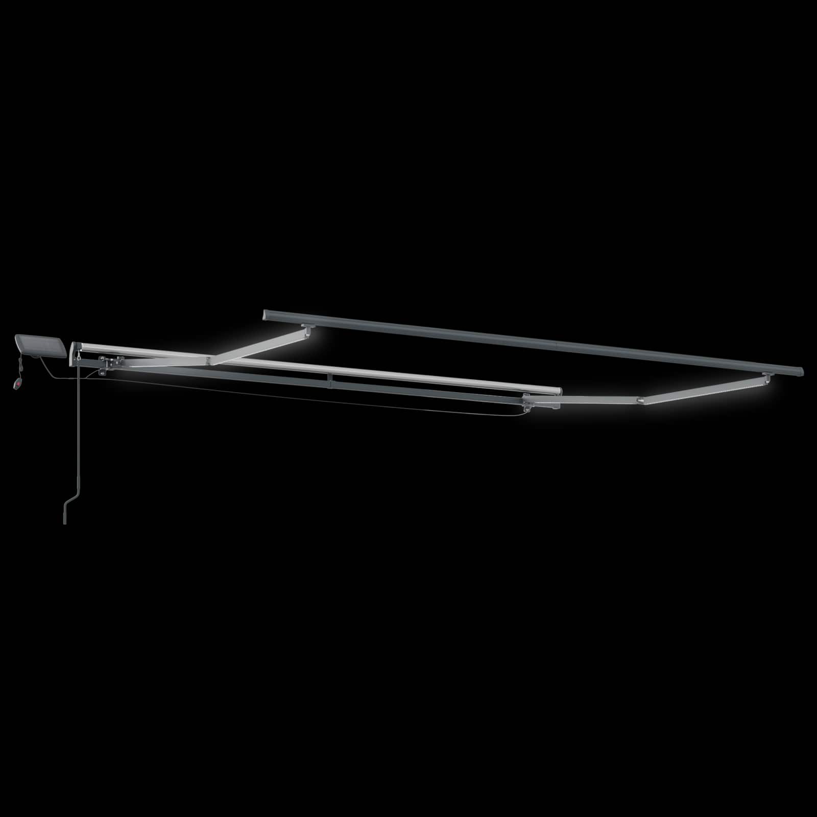 Tenda retrattile Sabbia 500 × 300 cm Tessuto e Alluminio | homemem39
