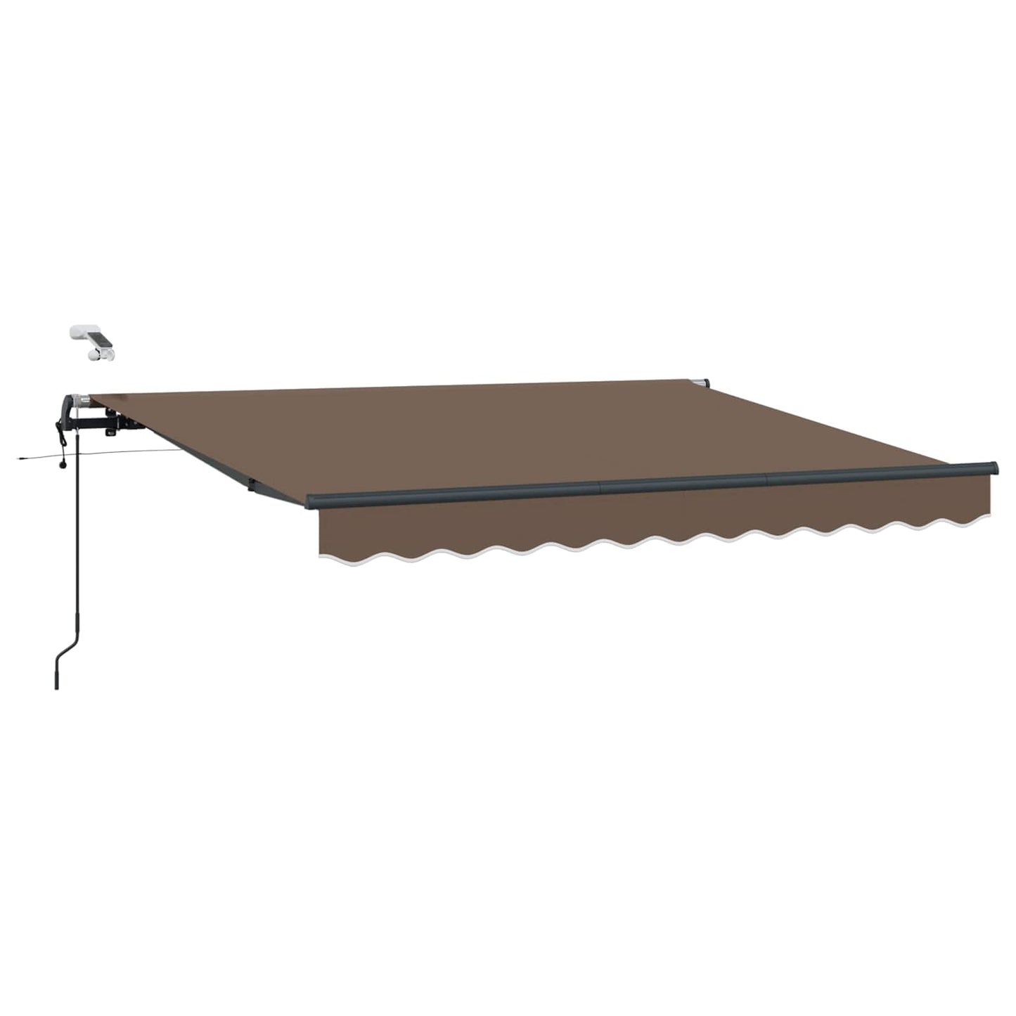 Tenda retrattile Tortora 500 × 300 cm Poliestere | homemem39
