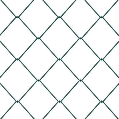 Recinzione a rete metallica Verde 2 x 10 m Acciaio | homemem39