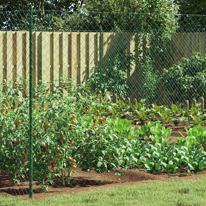 Recinzione a rete metallica Verde 2 x 10 m Acciaio | homemem39