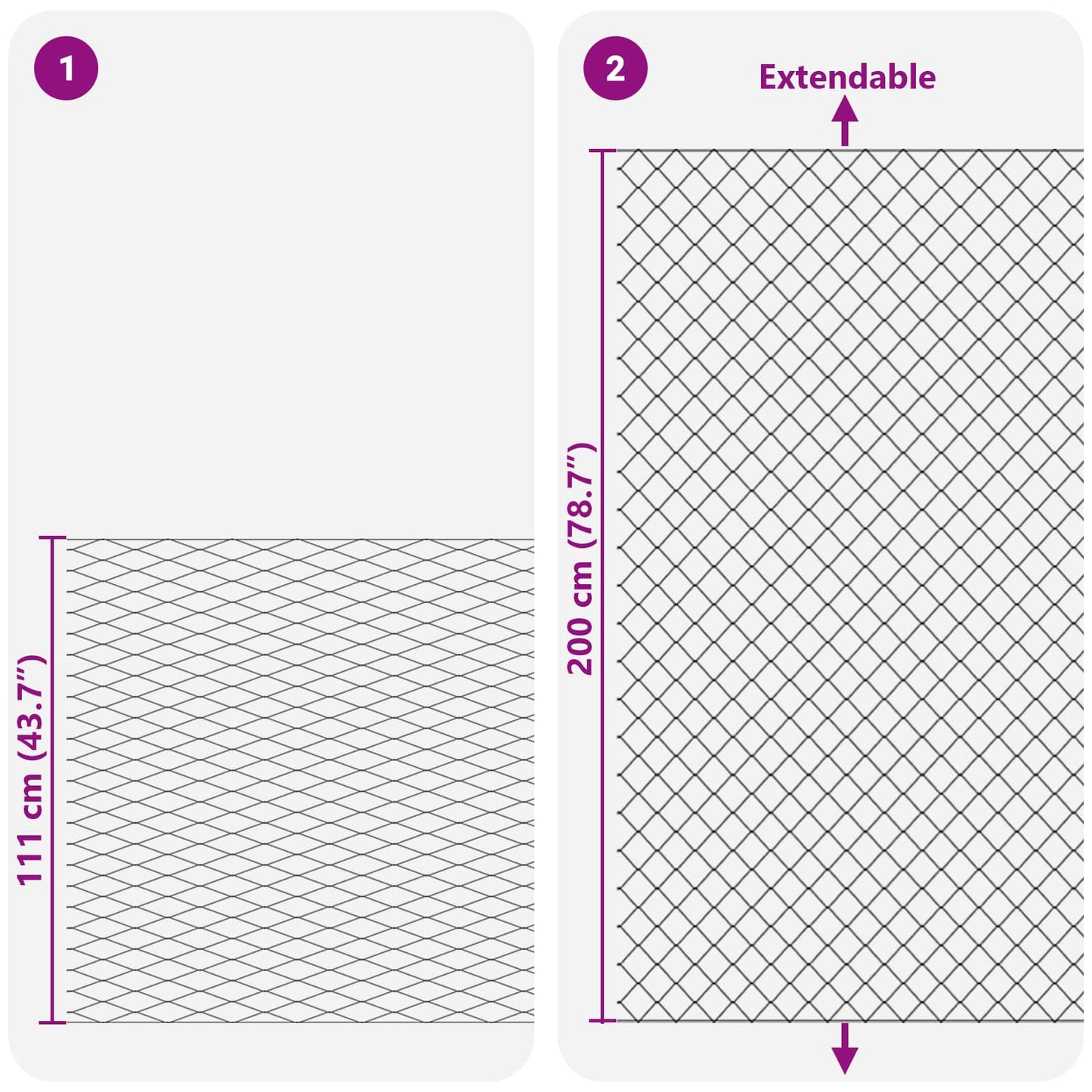 Recinzione a rete metallica Galvanizzato 2 x 10 m Vetro | homemem39