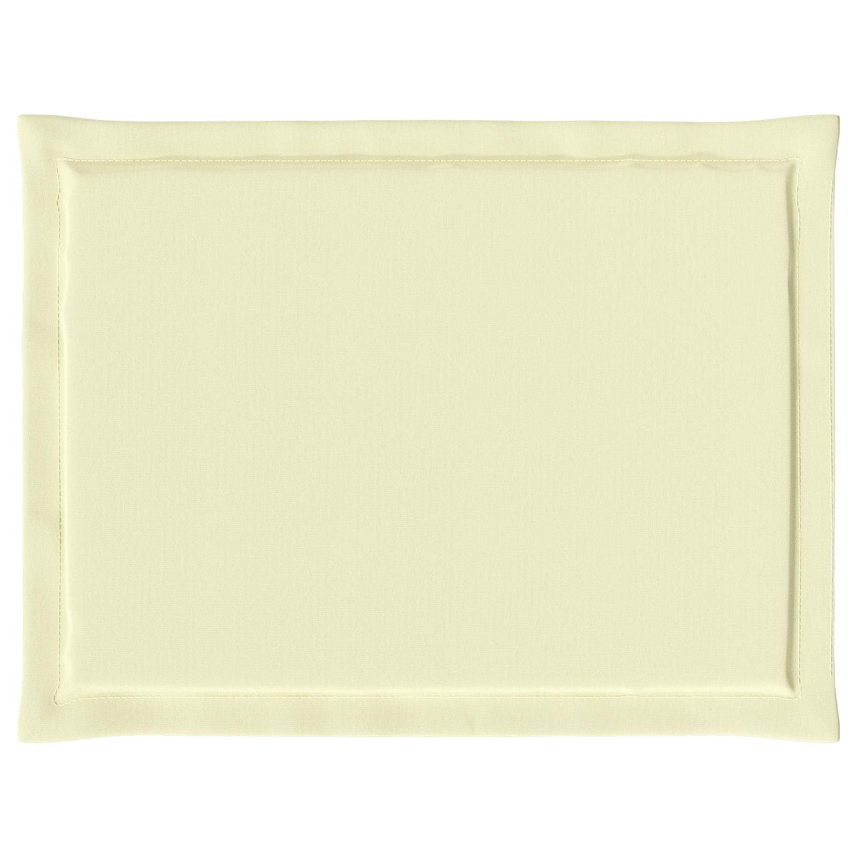 Cuscini per Seduta 2 pcs Crema 47 x 36 x 2 cm Poliestere | homemem39