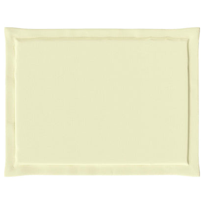 Cuscini per Seduta 2 pcs Crema 47 x 36 x 2 cm Poliestere | homemem39