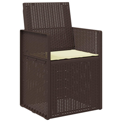 Cuscini per Seduta 2 pcs Crema 47 x 36 x 2 cm Poliestere | homemem39