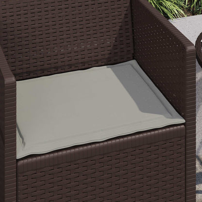 Cuscini per Seduta 2 pcs Grigio Chiaro 47 x 36 x 2 cm | homemem39