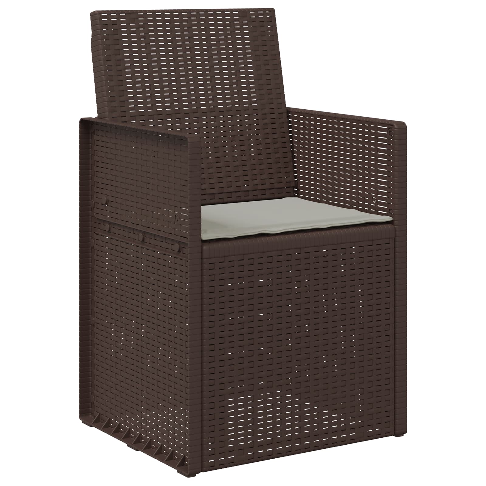 Cuscini per Seduta 2 pcs Grigio Chiaro 47 x 36 x 2 cm | homemem39