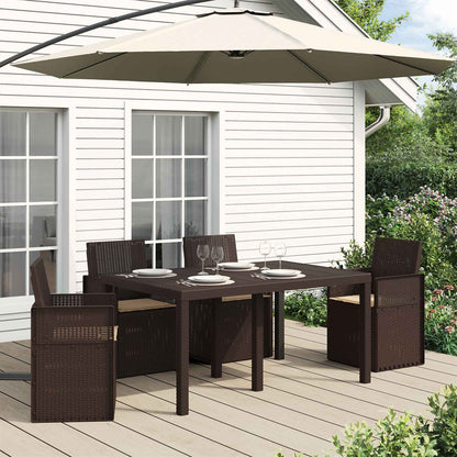 Cuscini per Seduta 4 pcs Tortora 47 x 36 x 2 cm Poliestere | homemem39