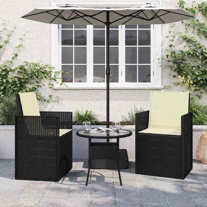 Cuscini per Seduta e Schienale 2 pcs Crema 47 x 45 x 2 cm | homemem39