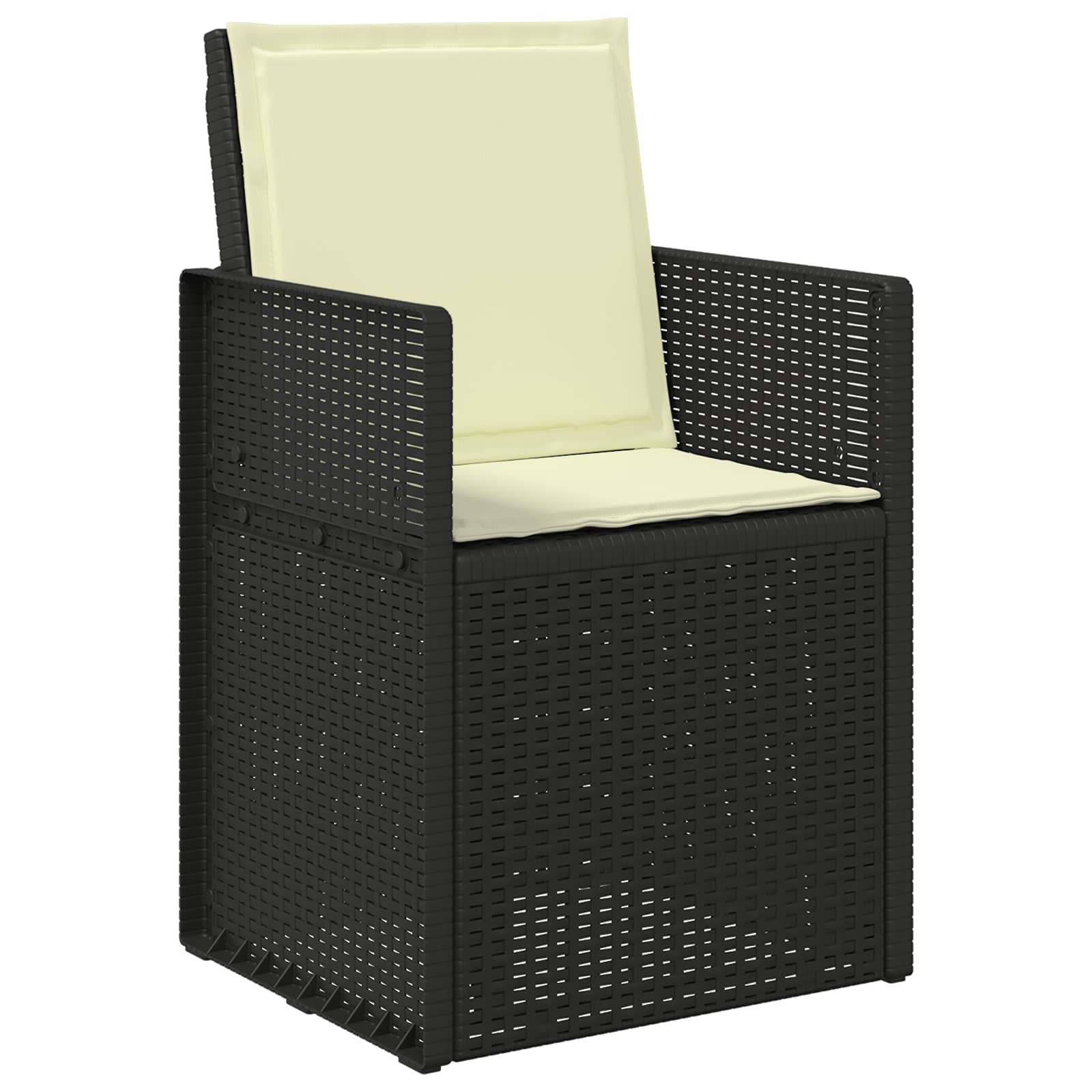 Cuscini per Seduta e Schienale 2 pcs Crema 47 x 45 x 2 cm | homemem39
