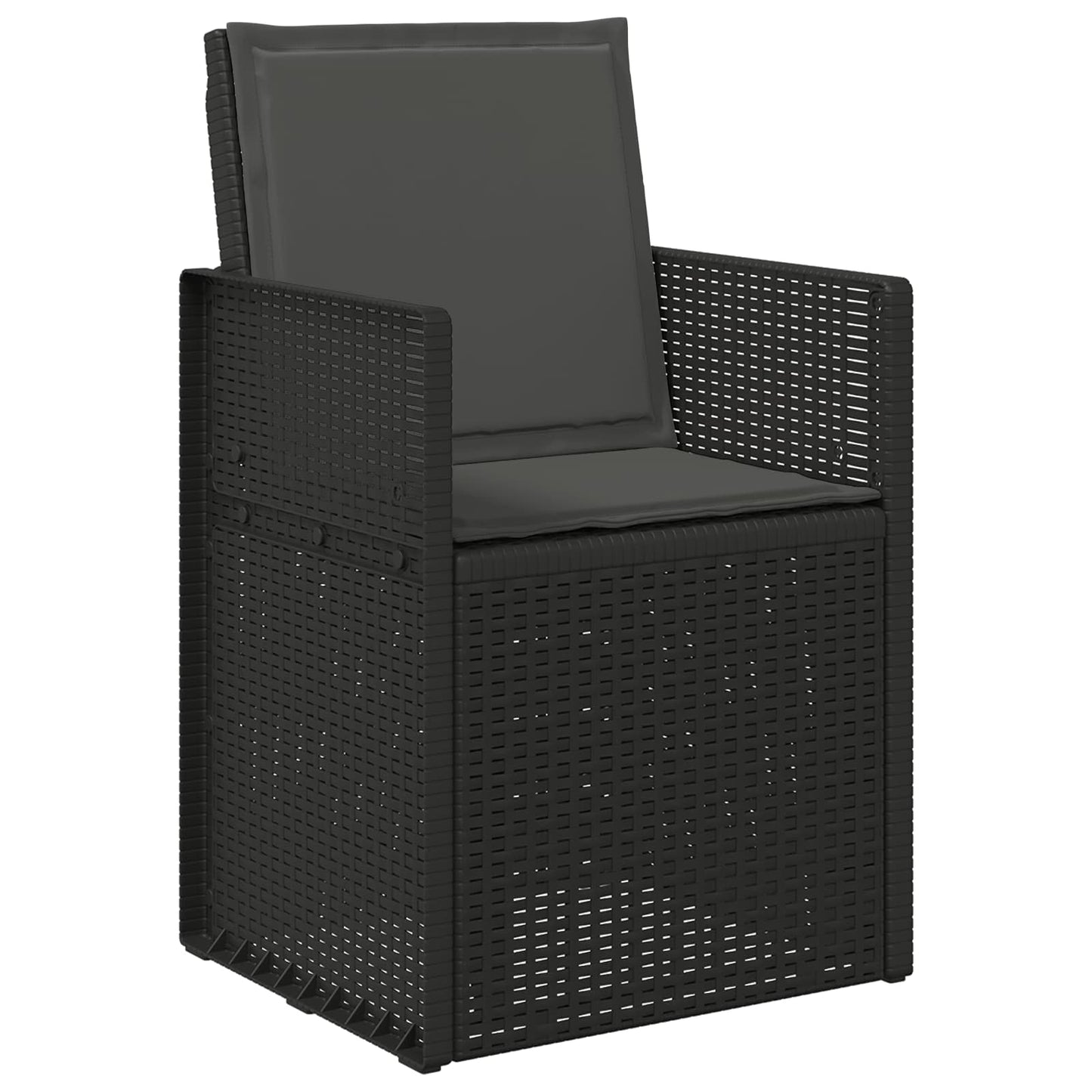 Cuscini per Seduta e Schienale 2 pcs Antracite 47 x 45 x 2 cm | homemem39
