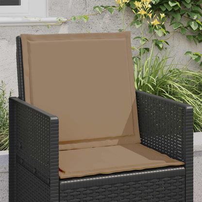 Cuscini per Seduta e Schienale 2 pcs Tortora 47 x 45 x 2 cm | homemem39