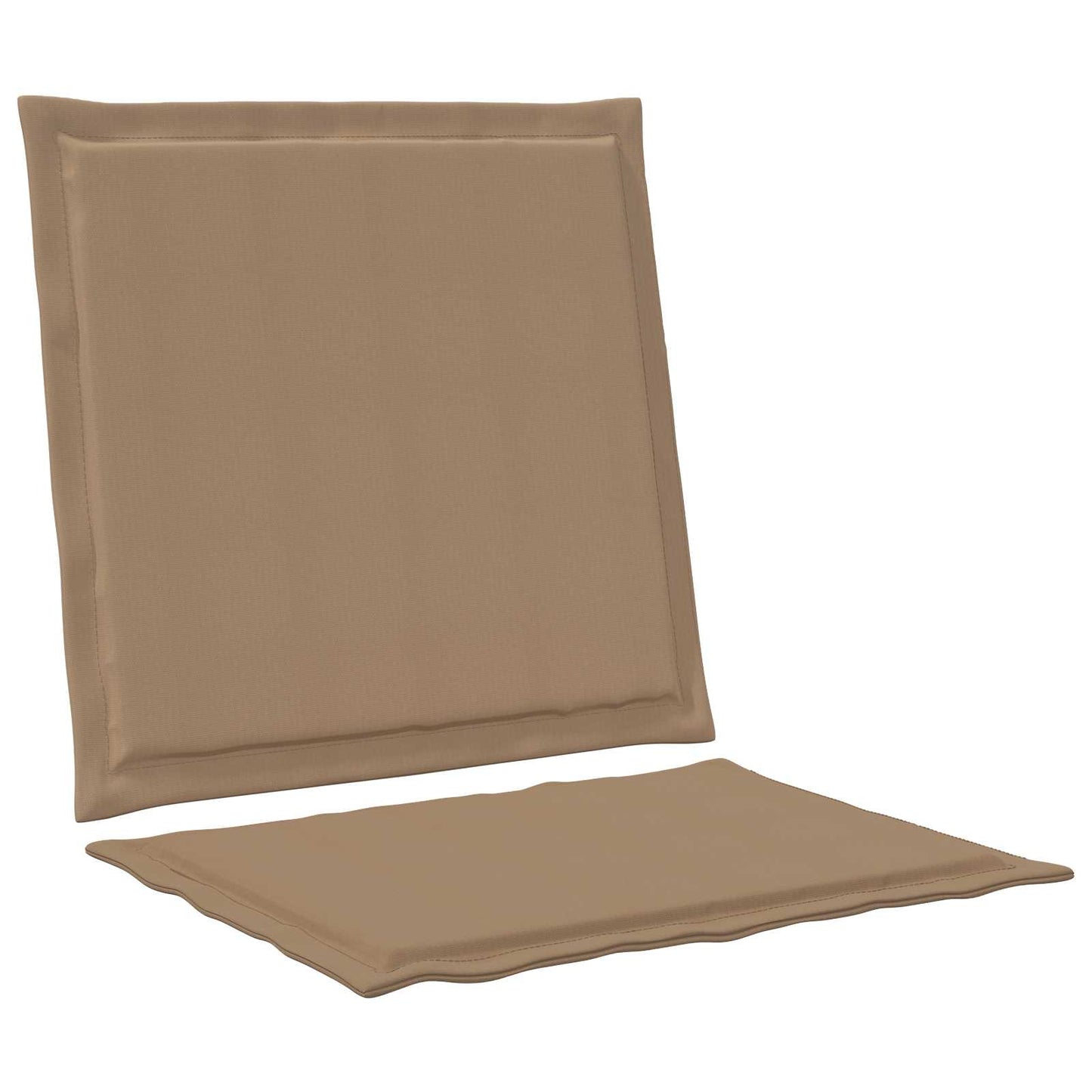 Cuscini per Seduta e Schienale 2 pcs Tortora 47 x 45 x 2 cm | homemem39