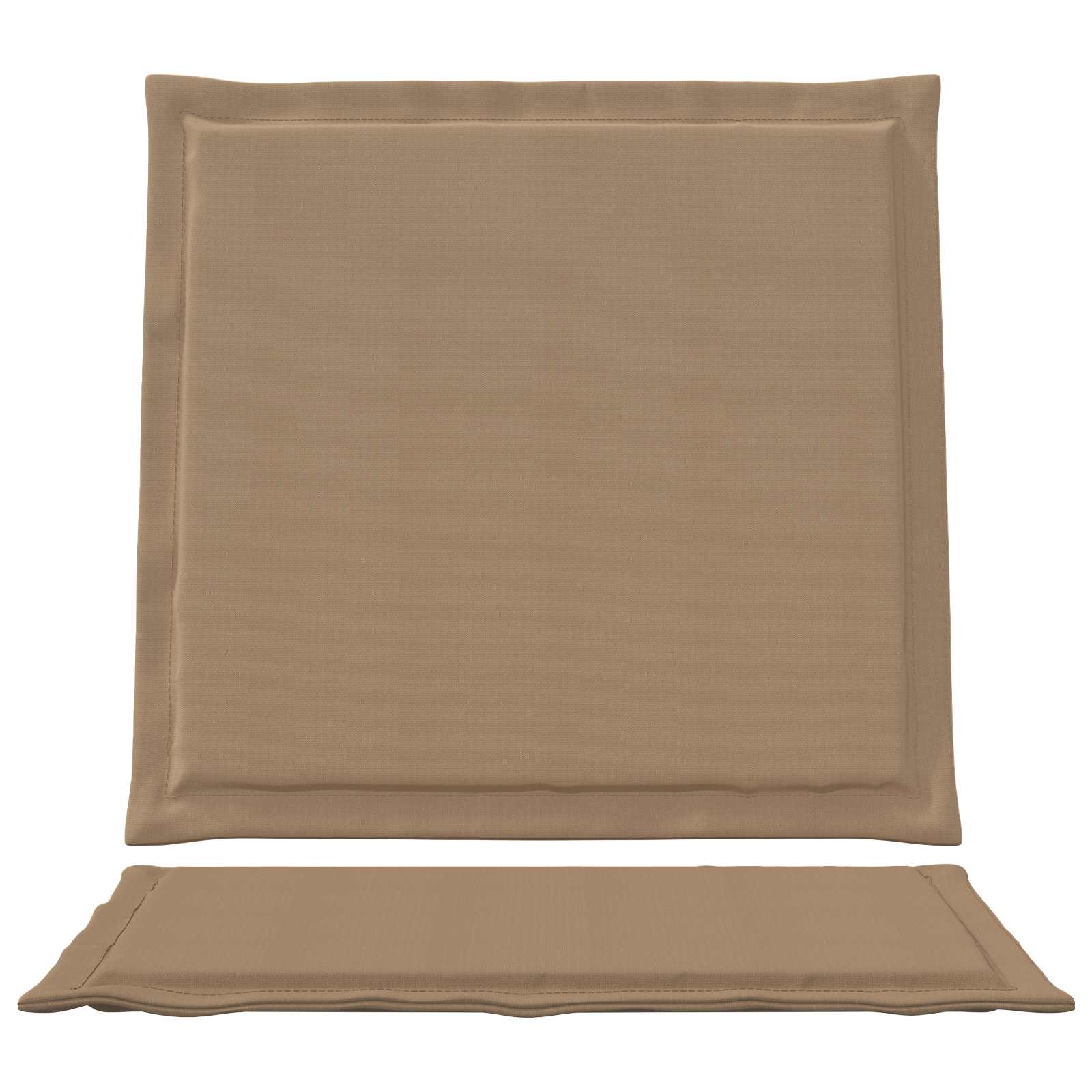 Cuscini per Seduta e Schienale 2 pcs Tortora 47 x 45 x 2 cm | homemem39