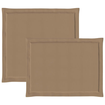Cuscini per Seduta e Schienale 2 pcs Tortora 47 x 45 x 2 cm | homemem39