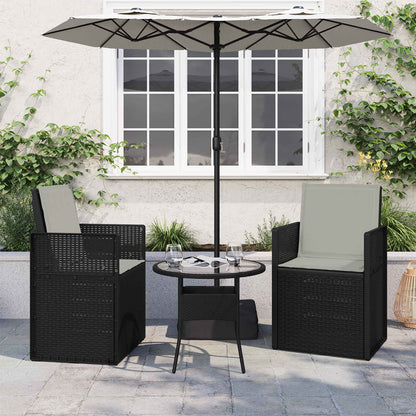Cuscini per Seduta e Schienale 2 pcs Grigio Chiaro | homemem39