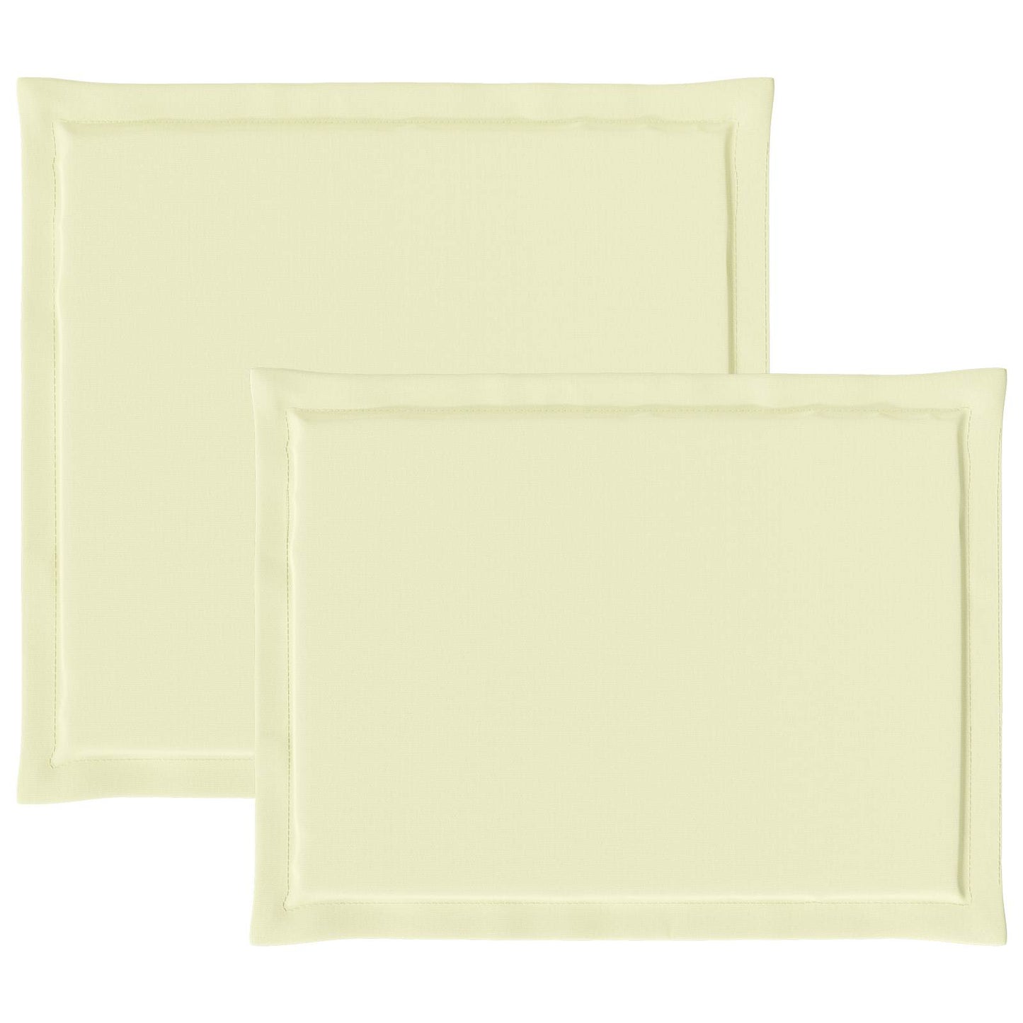 Cuscini per Seduta e Schienale 4 pcs Crema 47 x 45 x 2 cm | homemem39