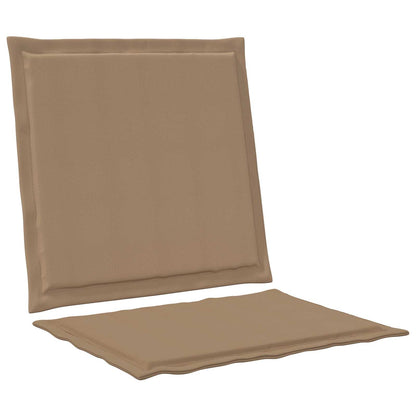 Cuscini per Seduta e Schienale 4 pcs Tortora 47 x 45 x 2 cm | homemem39