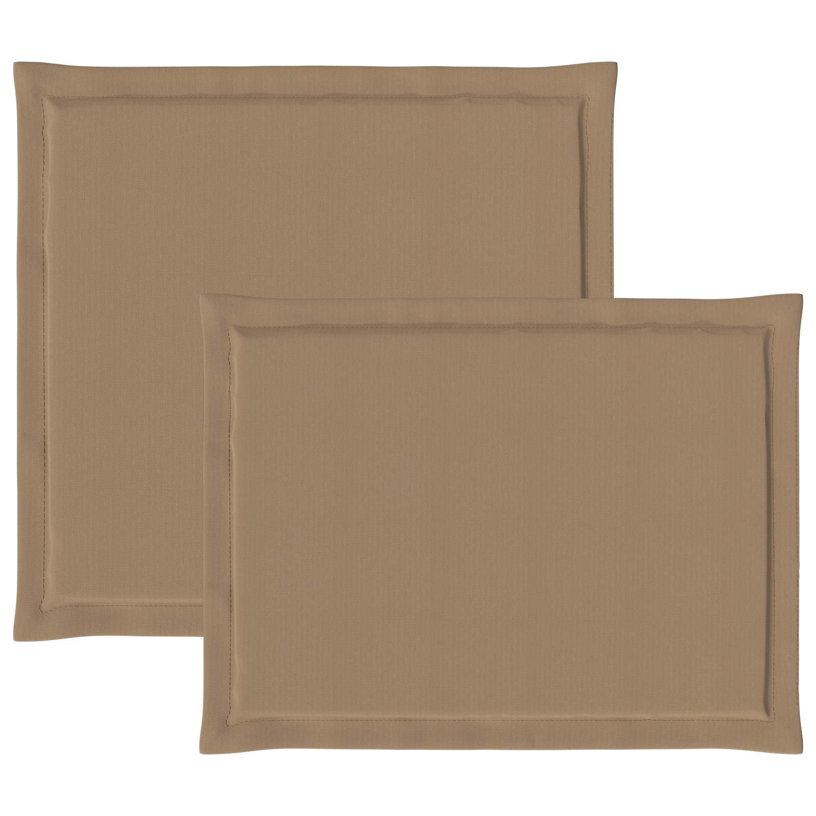 Cuscini per Seduta e Schienale 4 pcs Tortora 47 x 45 x 2 cm | homemem39