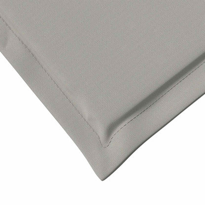 Cuscini per Seduta e Schienale 4 pcs Grigio Chiaro | homemem39