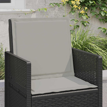 Cuscini per Seduta e Schienale 4 pcs Grigio Chiaro | homemem39