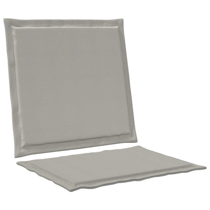 Cuscini per Seduta e Schienale 4 pcs Grigio Chiaro | homemem39