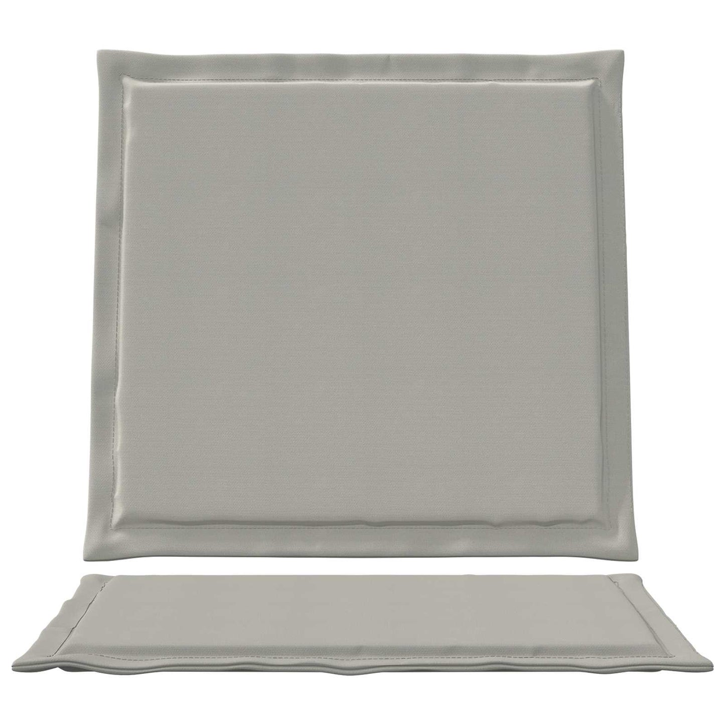Cuscini per Seduta e Schienale 4 pcs Grigio Chiaro | homemem39