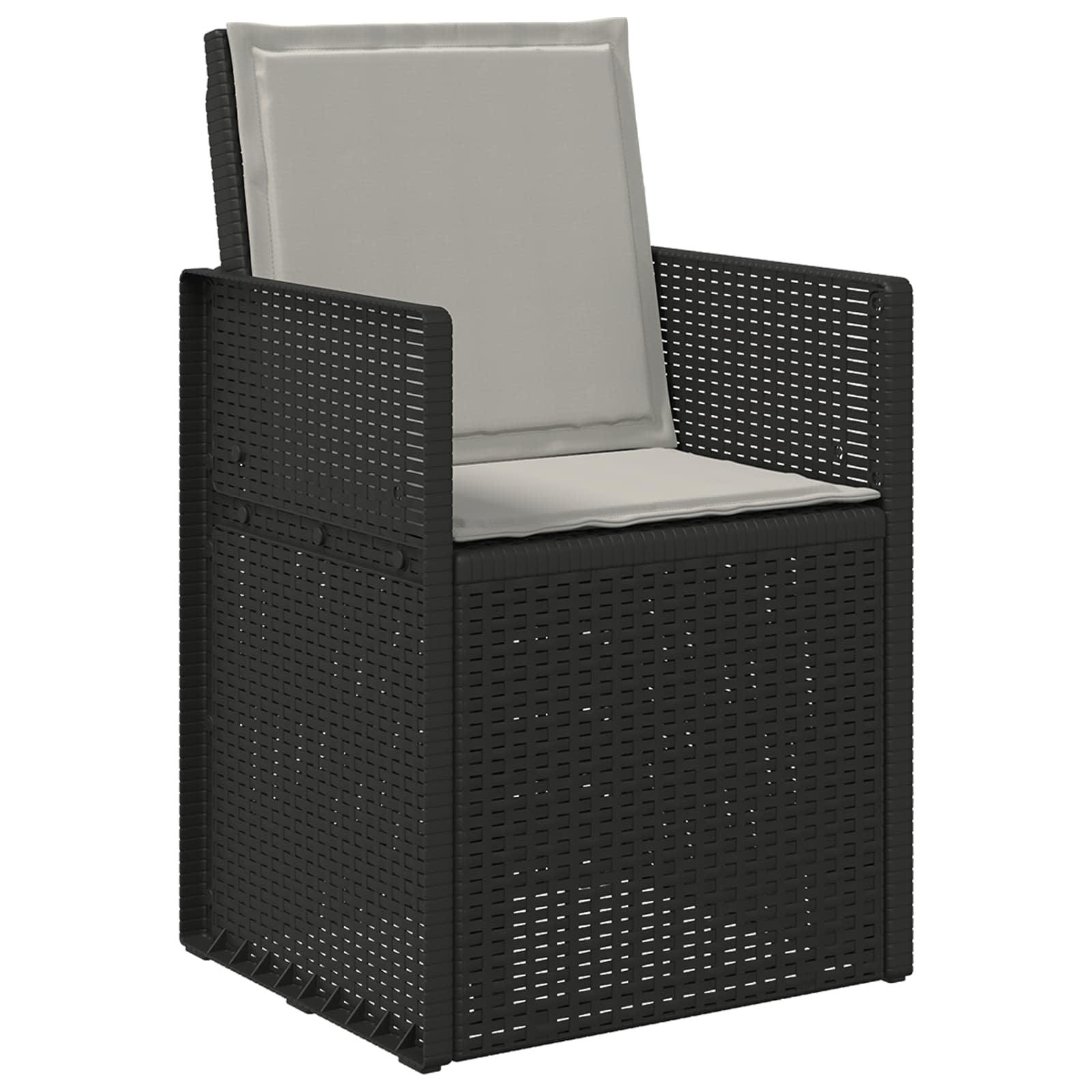 Cuscini per Seduta e Schienale 4 pcs Grigio Chiaro | homemem39
