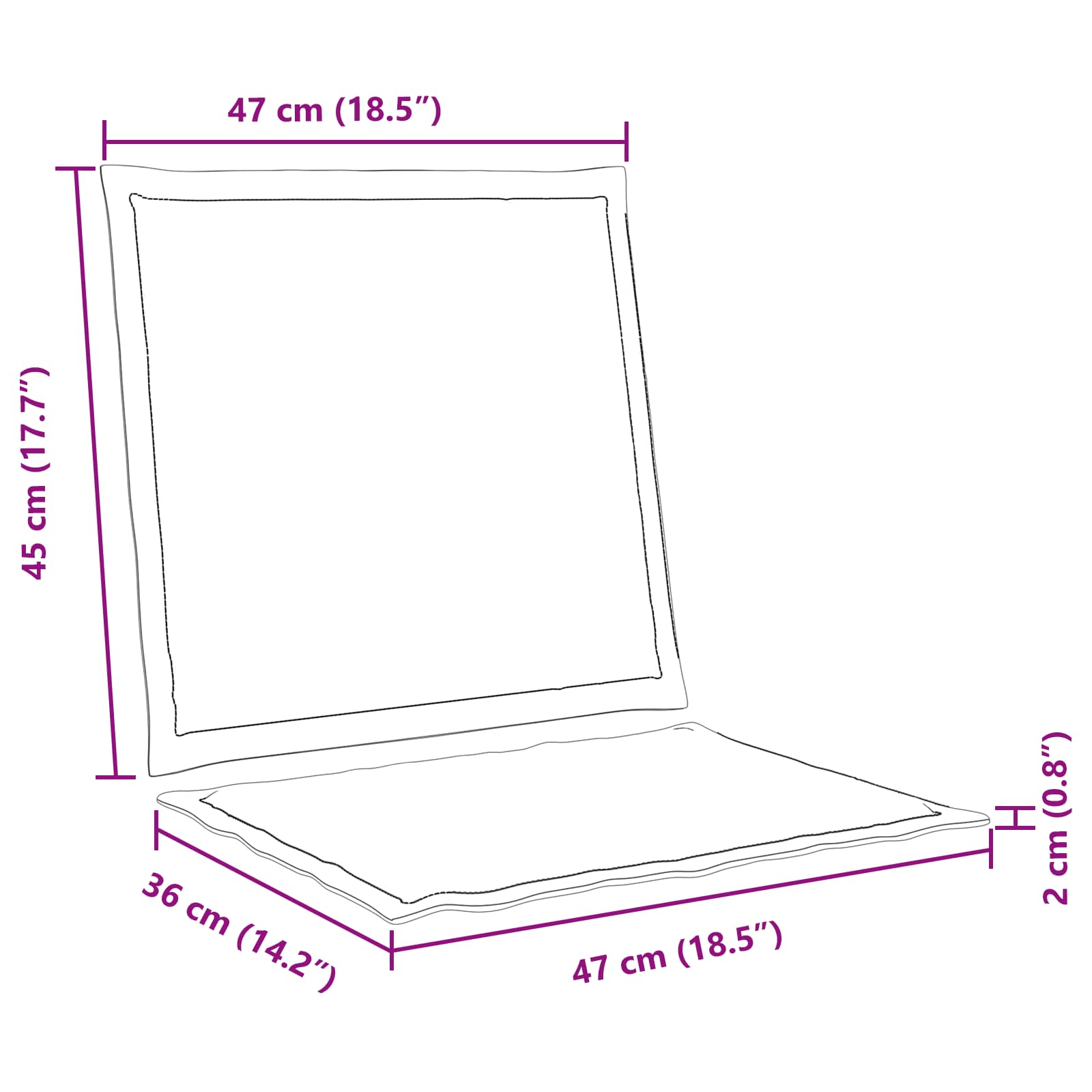 Cuscini per Seduta e Schienale 4 pcs Grigio Chiaro | homemem39