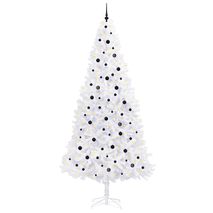 Albero di Natale artificiale Bianco 300 cm PVC e Acciaio | homemem39