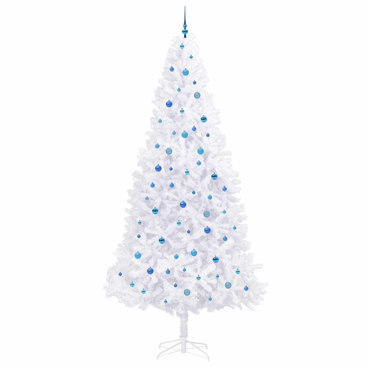 Albero di Natale artificiale Bianco 300 cm PVC e Acciaio | homemem39