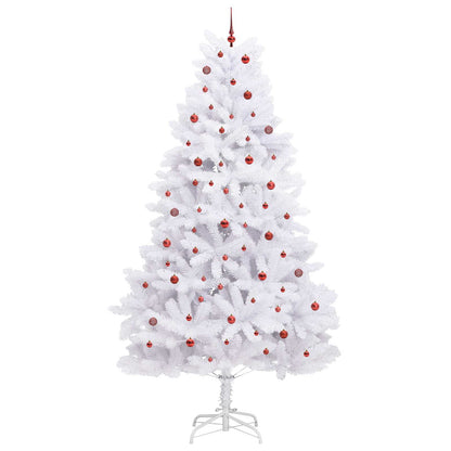 Albero di Natale Artificiale con Rami Pieghevoli Bianco 300 cm