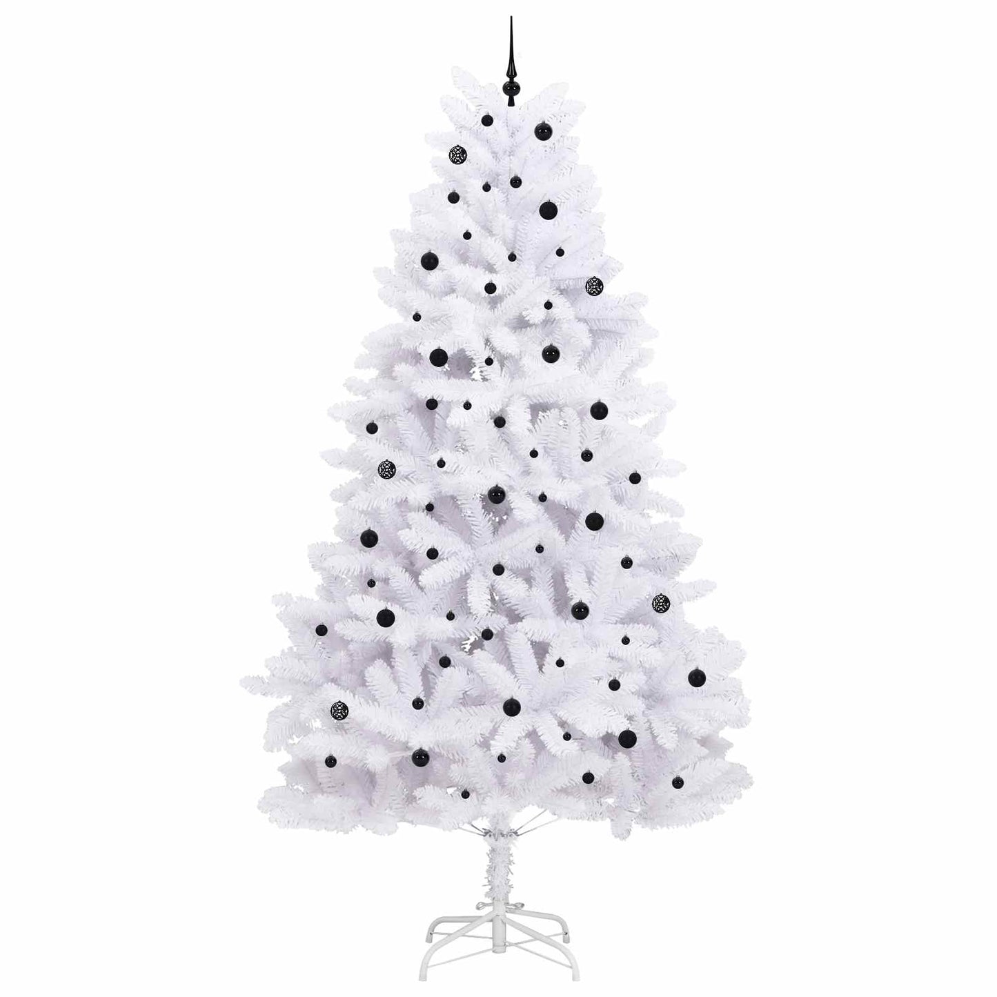 Albero di Natale Artificiale con Rami Pieghevoli Bianco 300 cm