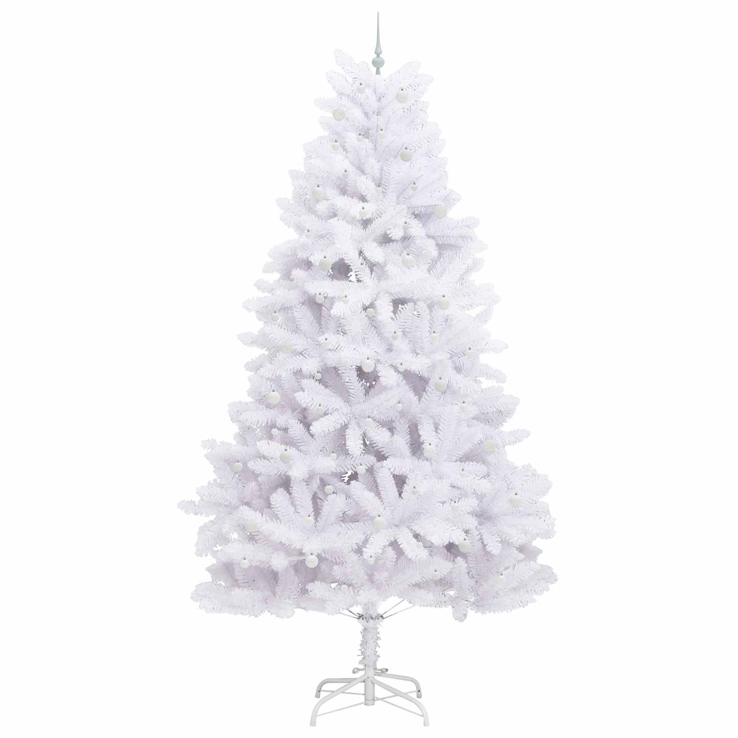 Albero di Natale Artificiale con Rami Pieghevoli Bianco 300 cm